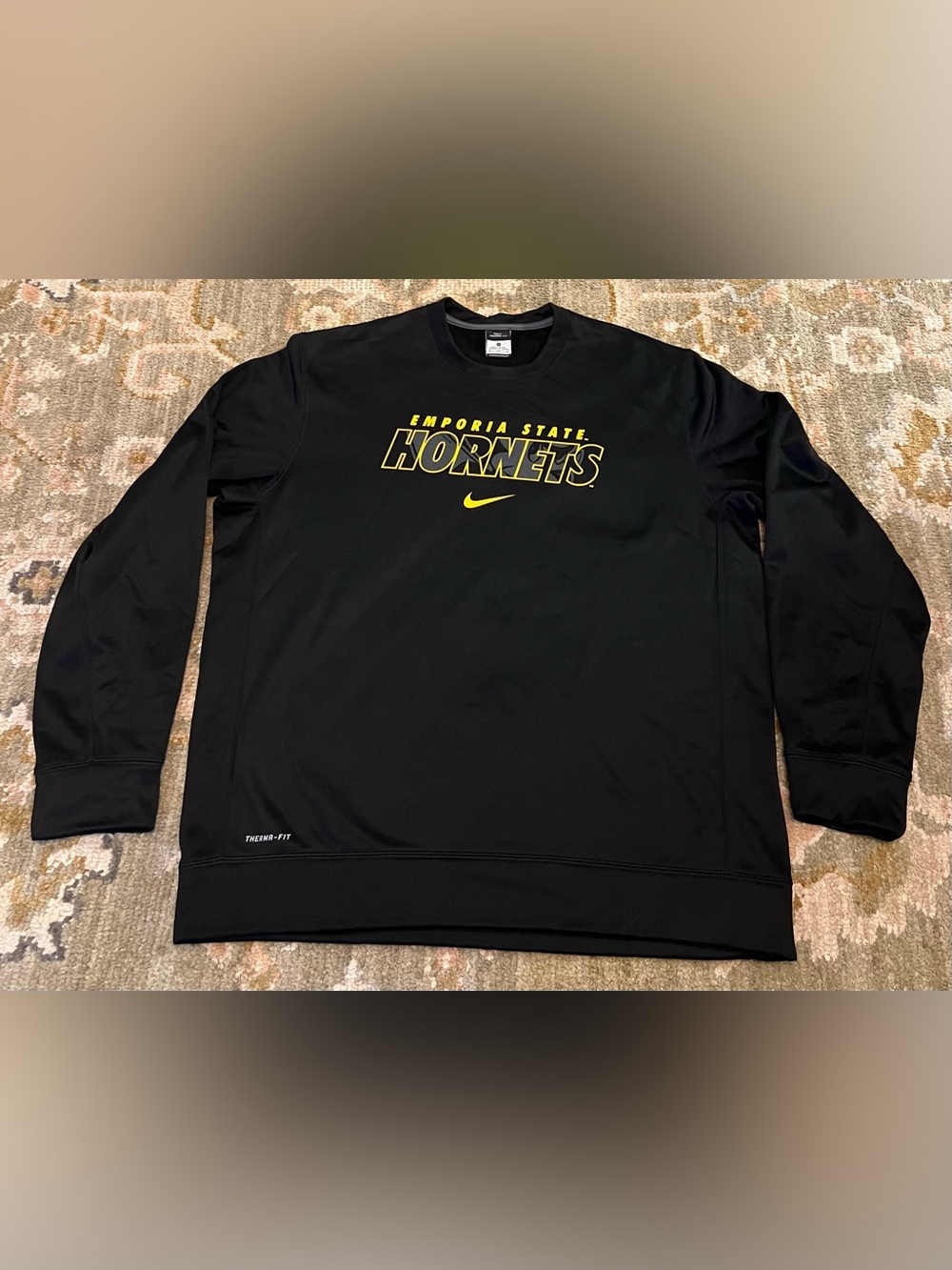 Emporia State Hornets Nike Sweatshirt Men’s Size XL Color Black